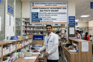 GSSSB Junior Pharmacist Recruitment 2026 Gujarat Government Job