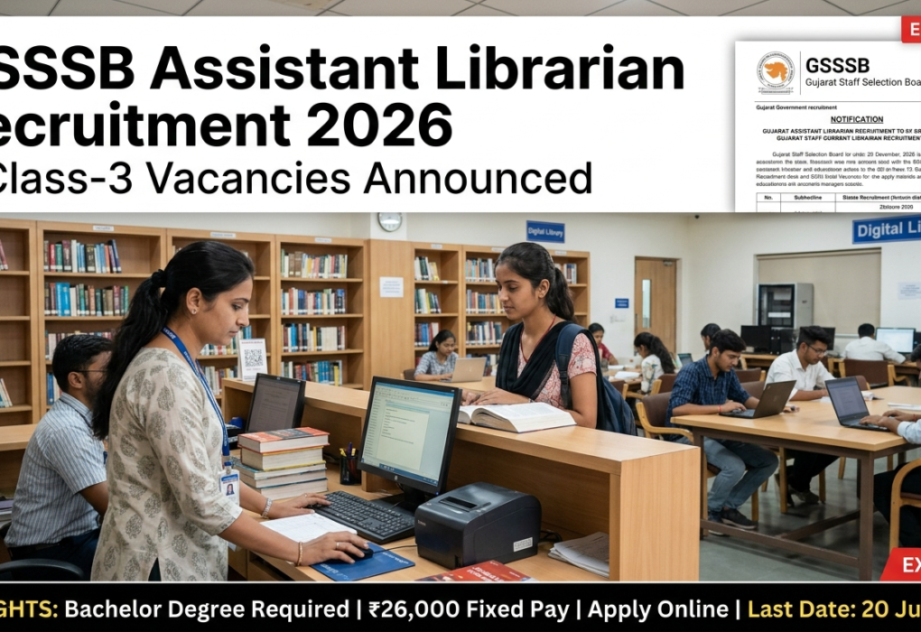 Assistant Librarian Recruitment 2026 Vacancy