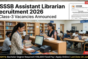 Assistant Librarian Recruitment 2026 Vacancy