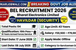 BEL Havildar Security Chennai Recruitment 2026