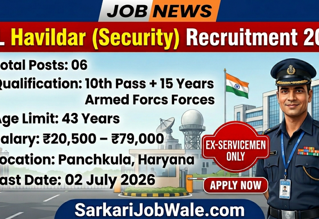 BEL Havildar Security Recruitment 2026