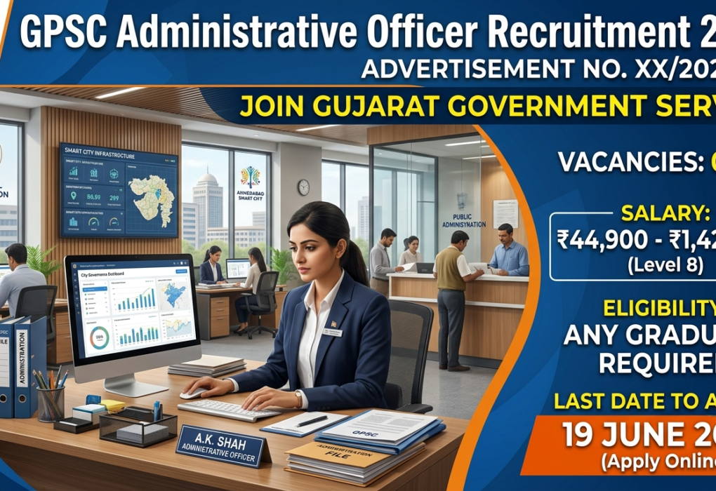 GPSC Administrative Officer Recruitment 2026