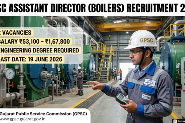 GPSC Assistant Director Boilers Recruitment 2026