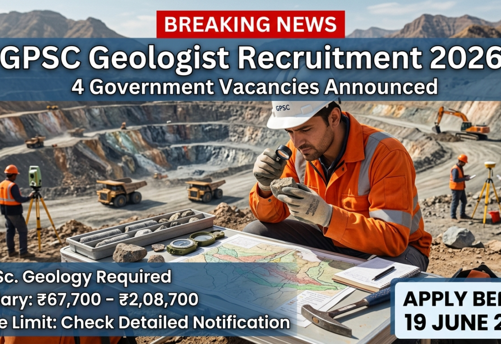 GPSC Geologist Vacancy 2026