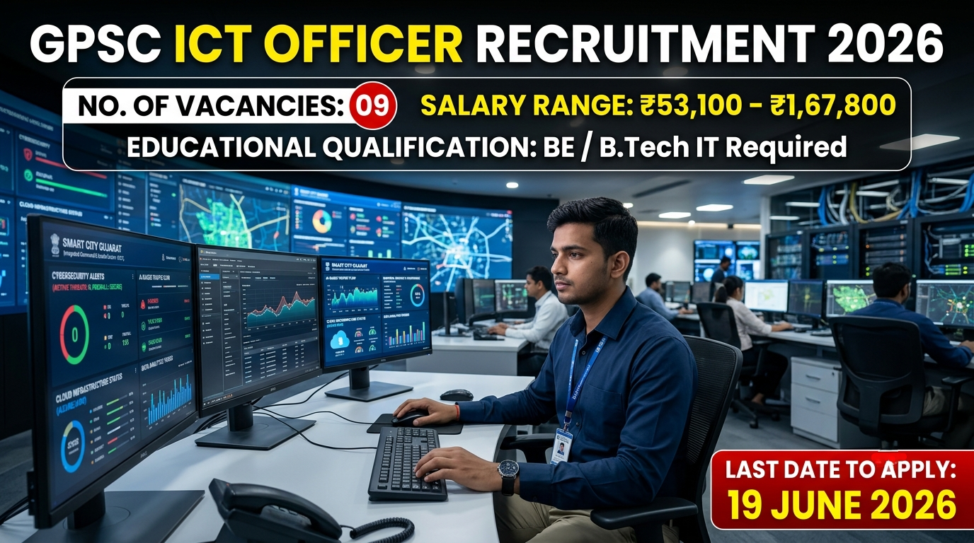 GPSC ICT Officer Recruitment 2026