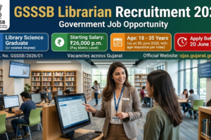 GSSSB Librarian Job 2026